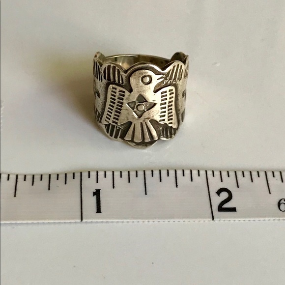 Jewelry - Thunderbird Stamped Sterling Silver 925 Ring